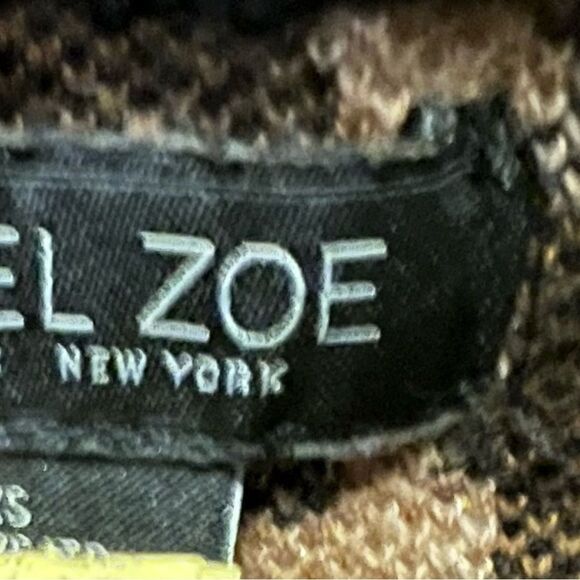 Rachel Zoe cheetah print full zip cardigan sweater womens X Small - Picture 4 of 6